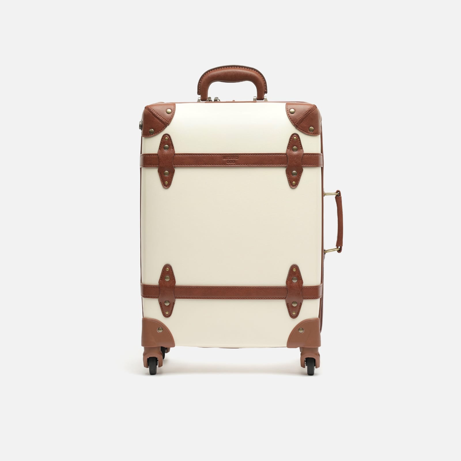 Vintage small rigid suitcase by Misako