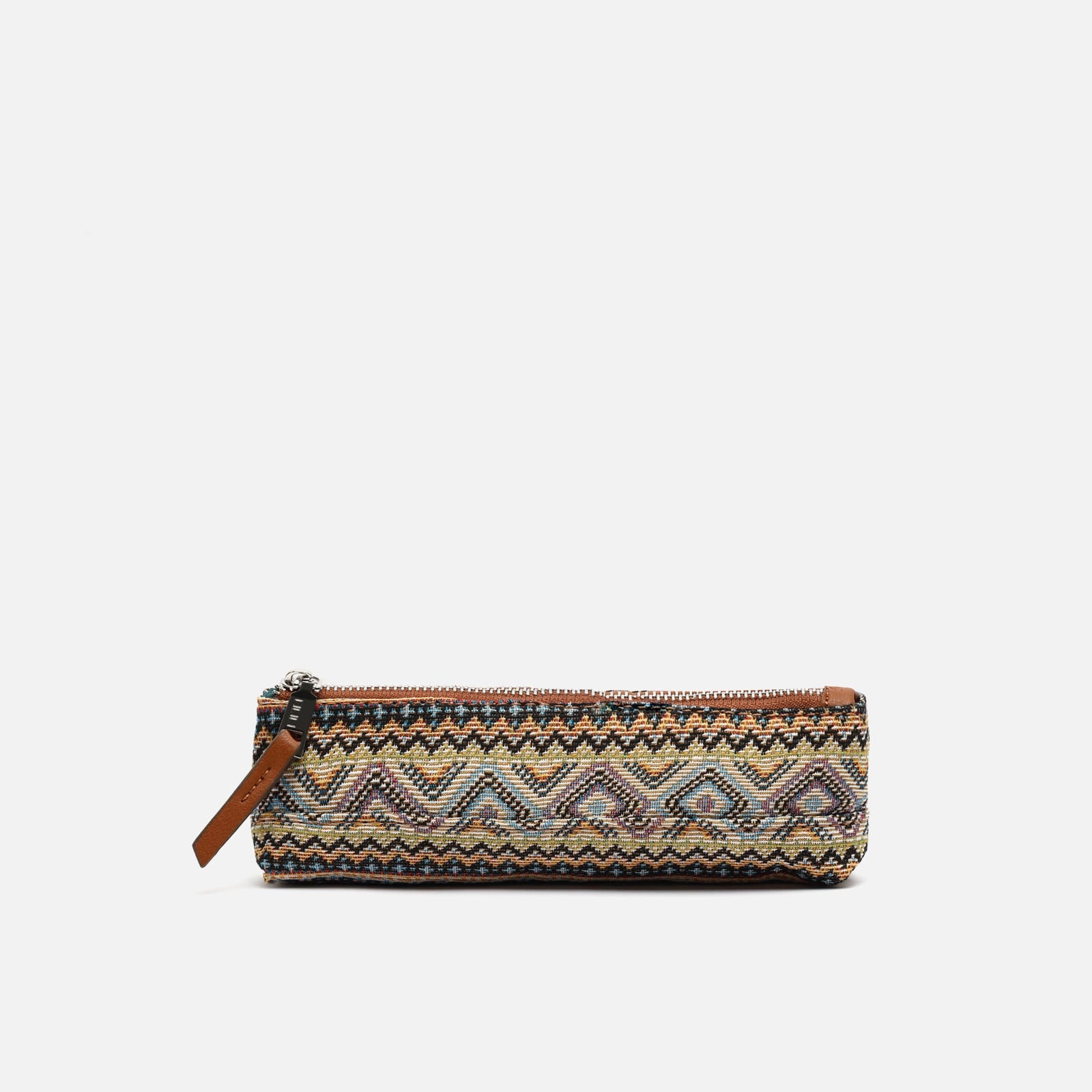 Misi Jacquard Print Pencil Case By Misako misi-jacquard-print-pencil-case-by-misako