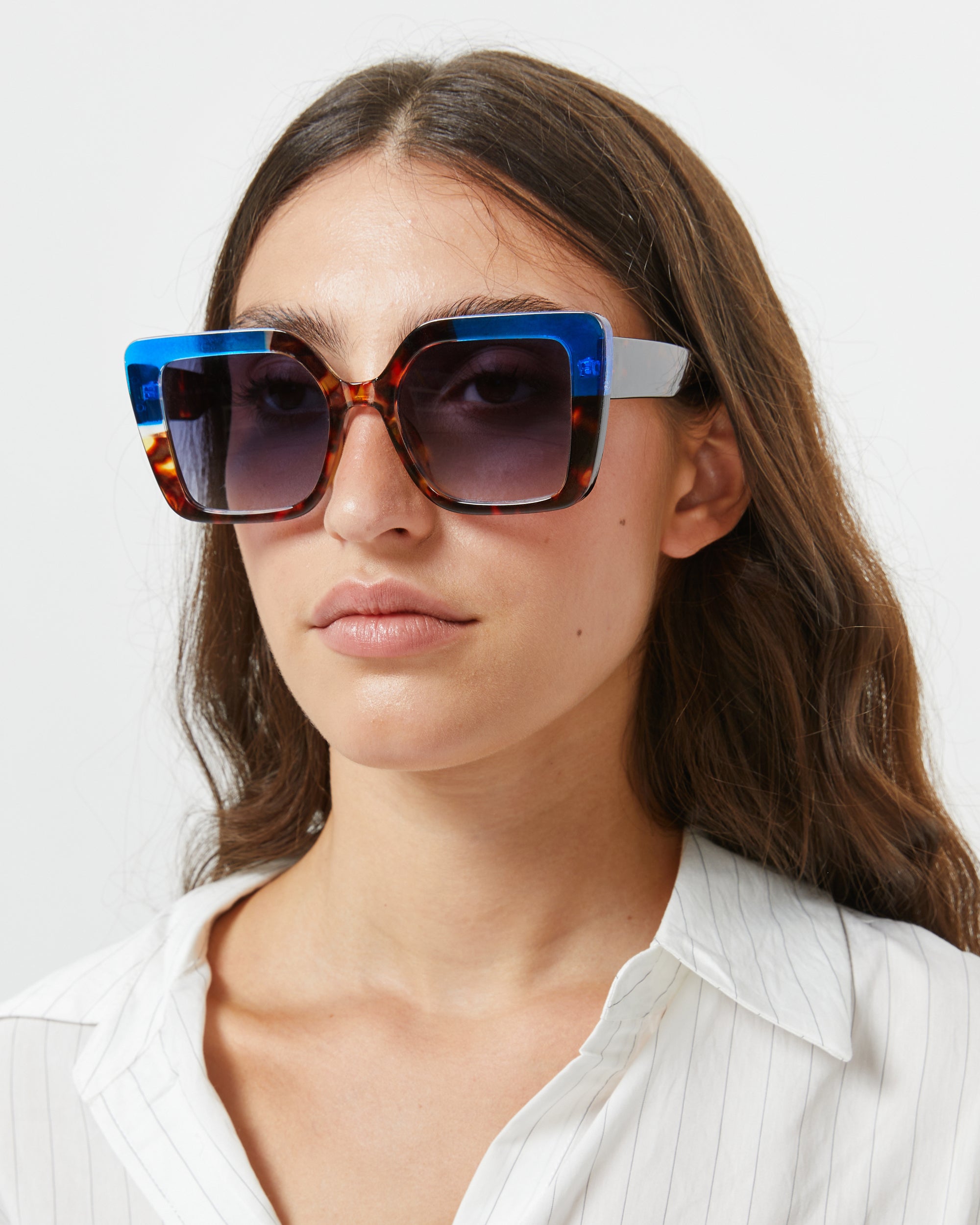Eloisa lunettes de soleil carrées avec monture en acétate – Misako