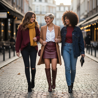 Mejores Combinaciones del Color Burdeos en Mujeres + Complementos