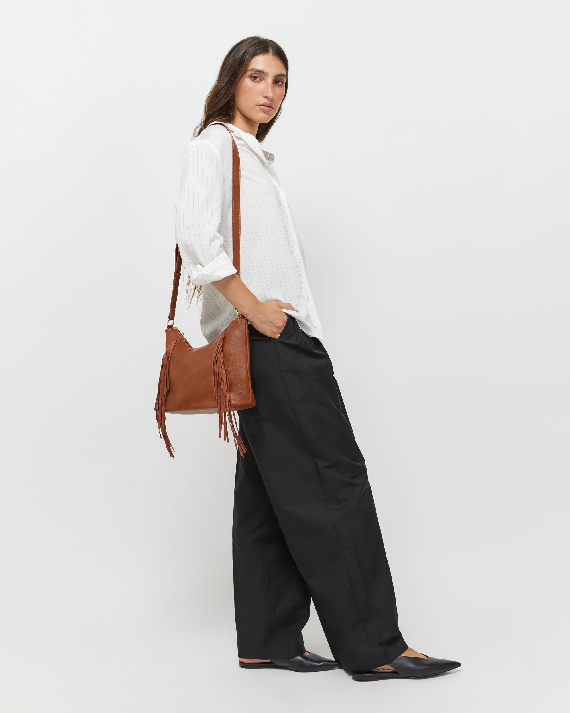 ¿Cómo vestir Pantalones Anchos?