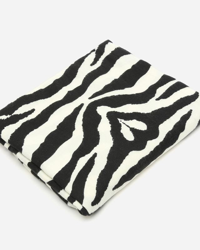 Zebras Écharpe maxi avec imprimé animal