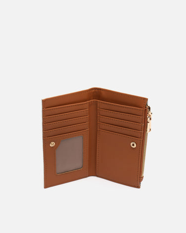 Monogram monedero pequeño con estampado monogram 