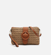 Pomo Bolso Rafia de Misako imagen lateral 