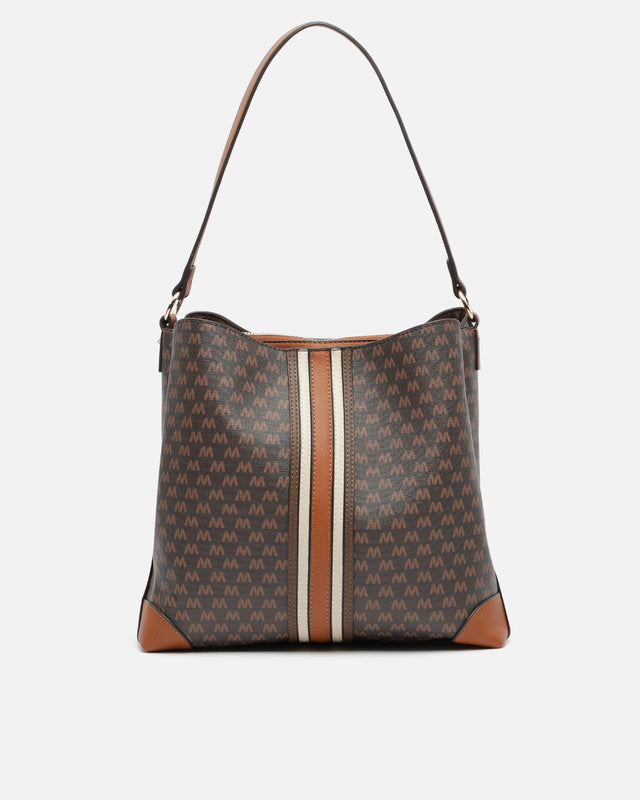 Eveline Medium tote bag with monogram print