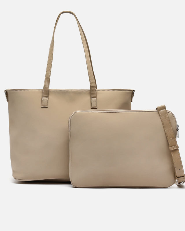 Delora portaordenador shopper con funda extraíble en nylon (13,3