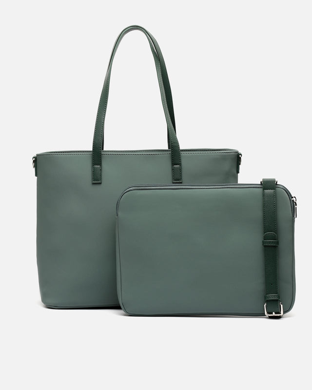 Delora portaordenador shopper con funda extraíble en nylon (13,3