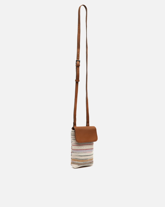 Borsa A Tracolla Per Cellulare In Nylon Impermeabile | 19x10x6 Cm, 4 Tasche, Tracolla Regolabile, Foro Cuffie, Regalo Donna - 2
