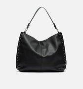 Prido bolso hobo grande con detalles metálicos 