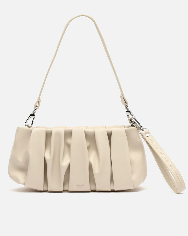 Nefereti bolso de hombro pequeño con asa de mano ED.