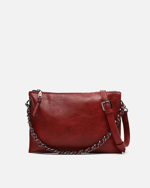 Zuri schoudertas met dubbel handvat