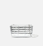 Fiore bolso bandolera de fiesta pequeño metalizado 