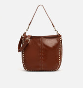 Jitan bolso hobo grande con asa bandolera extraíble y detalles metálicos 