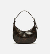 Iloas bolso de hombro con asa regulable y detalles metálicos 