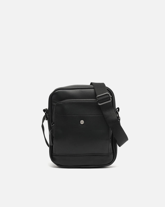 Sac Bandoulière Homme MISAKO Gabo - Noir, 24x19x6 Cm - Organisation Sac Bandoulière Homme MISAKO Gabo - Noir, 24x19x6 Cm - Organisation