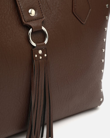 Diones bolso shopper grande con detalles metálicos 