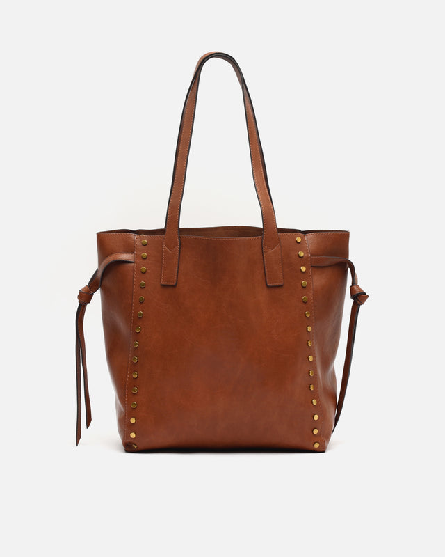 Ranty large shopper bag with metallic details 