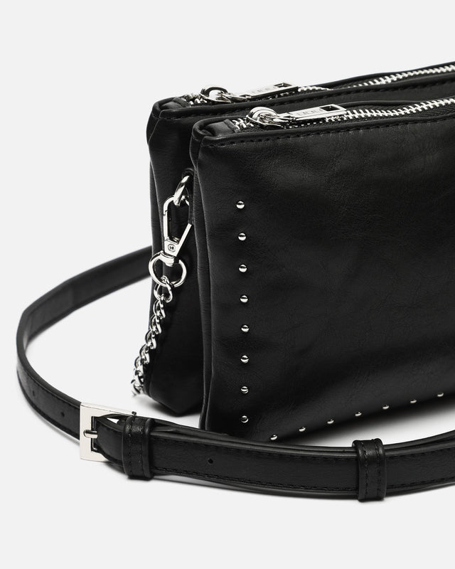 Sac De Soirée Femme Amexo - Paillettes Argenté Avec Chaîne Amovible - Mini Pochette Pour Mariage, Fête, Bal - 20x13.5cm