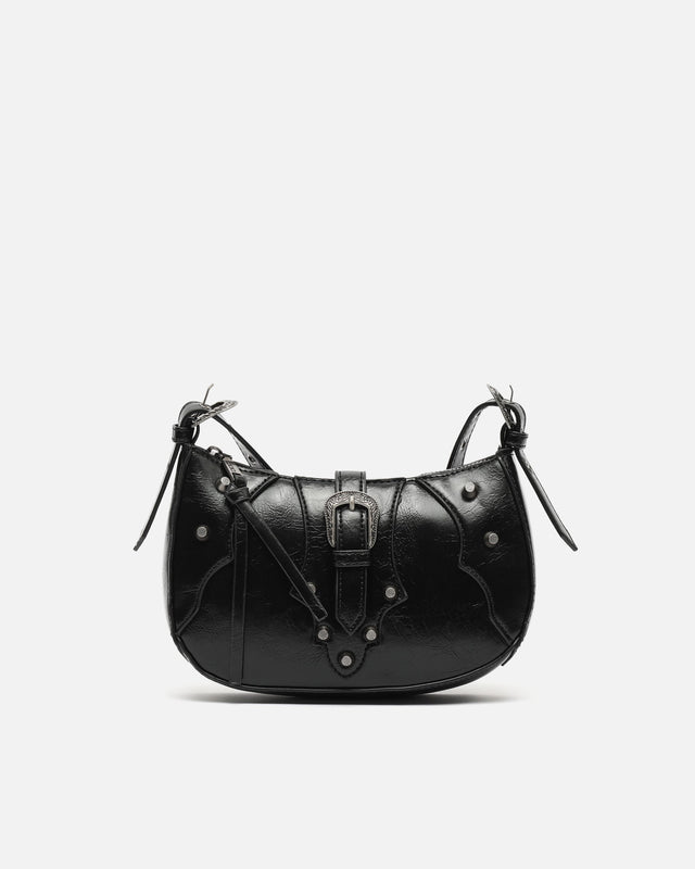 Larisa small shoulder bag with metallic details 