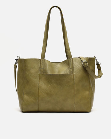 delfino leather backpack Delfino large shopper bag with removable inner bag – Misako
