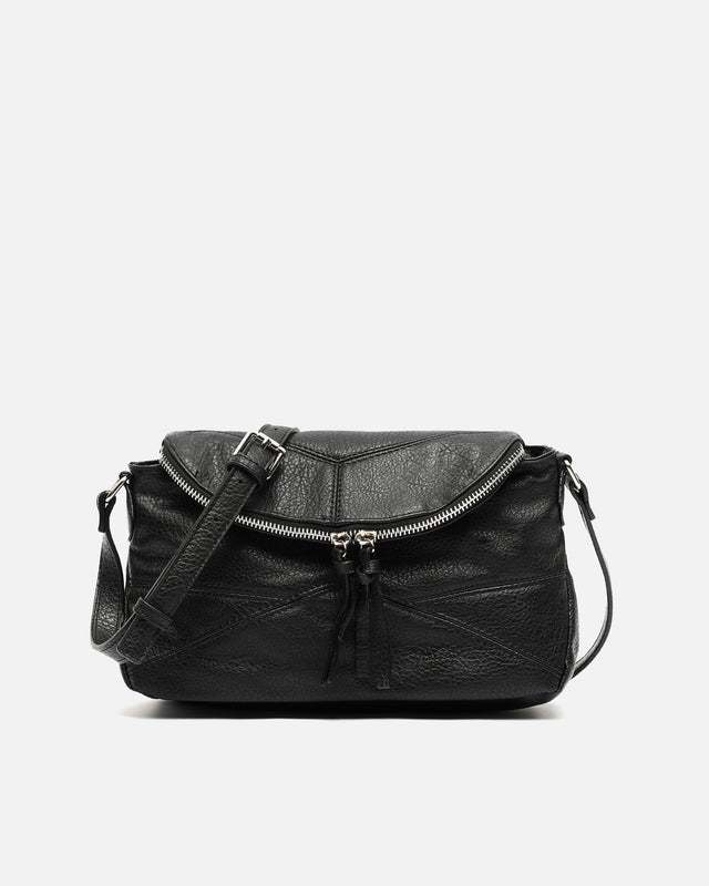 Ernesta kleine Umhängetasche mit Überschlag 