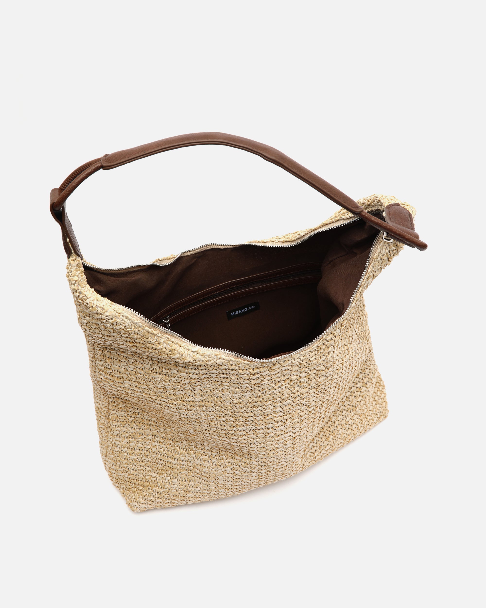 Shoulder Bag Misako Rafia Rafia Bolsos De Mano Misako Rafia Misako