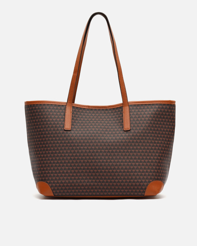 Metri große bedruckte Shopper-Tasche mit herausnehmbarem Innenbeutel