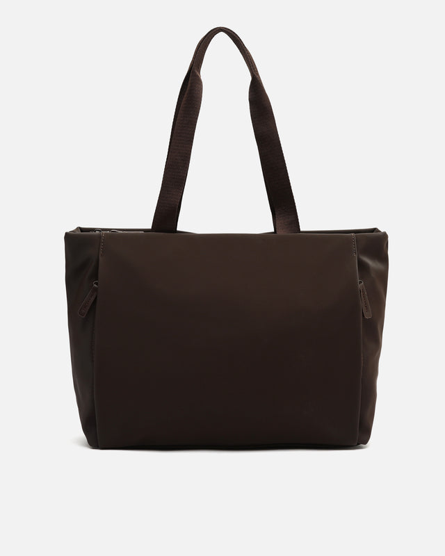 Danela large nylon shopper bag with 15-inch laptop pocket