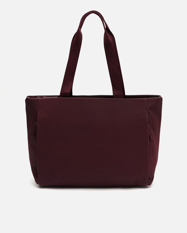 Danela large nylon shopper bag with 15-inch laptop pocket