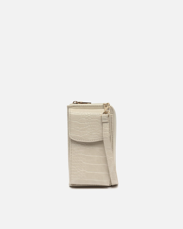 Borsa Telefono A Tracolla Per Donne - Mini Portafoglio A 3 Strati Con Cerniera E Tracolla Regolabile