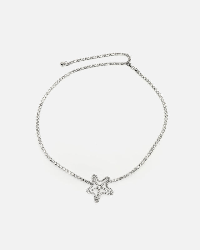 Alera cinturón de cadena con brillantes