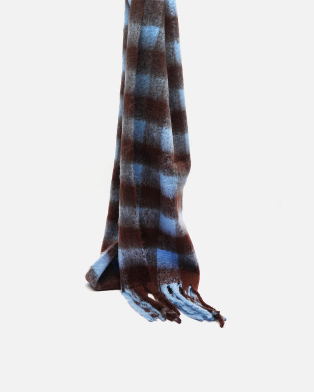 Noira maxi écharpe à carreaux