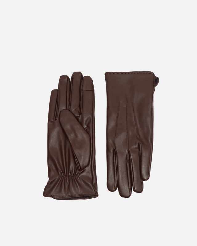 Verna guantes polipiel con dedo táctil