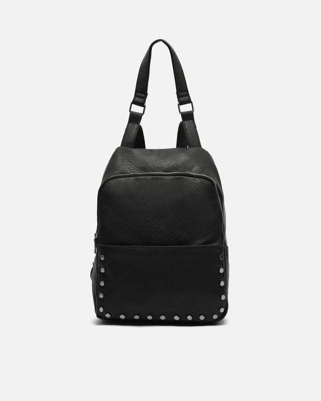 Junichi mochila anti-roubo com detalhes metálicos 