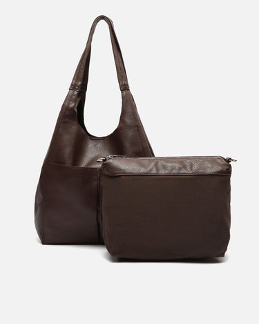 Karanfil Bolso de hombro grande con bolsillos frontales 