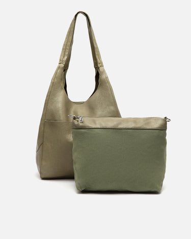 Karanfil Bolso de hombro grande con bolsillos frontales 