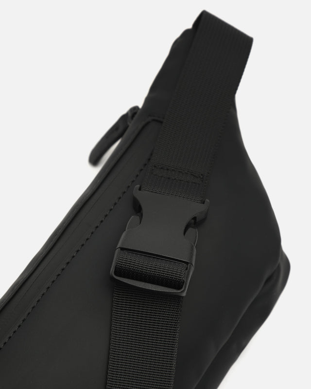 MISAKO Gabo Borsa A Tracolla Uomo – Nero – 24x19x6 Cm – Tessuto Resistente Con Tasche Multiple