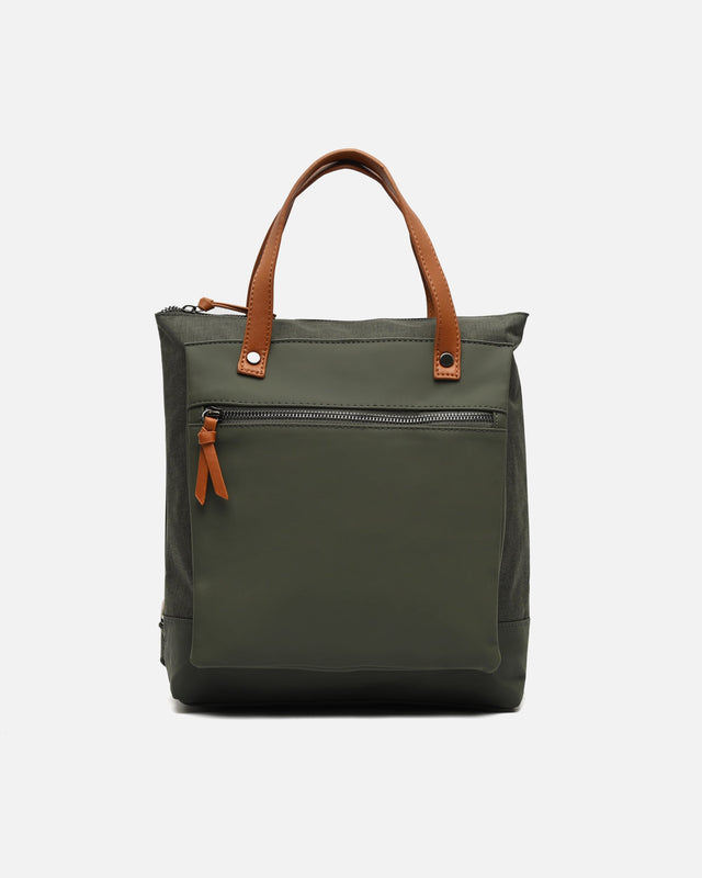 Fidelina mochila con asa de mano