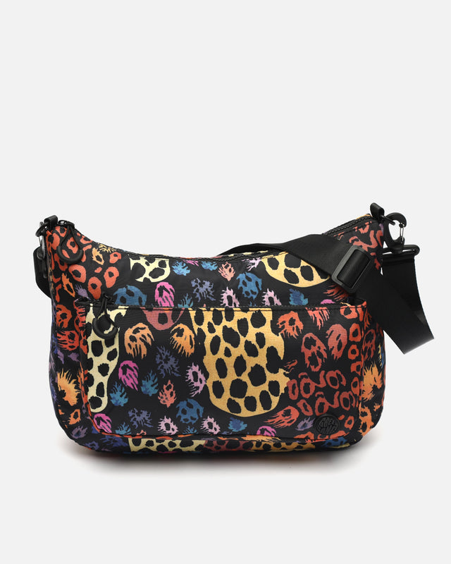 Menphis-3 schoudertas van gerecycled nylon 