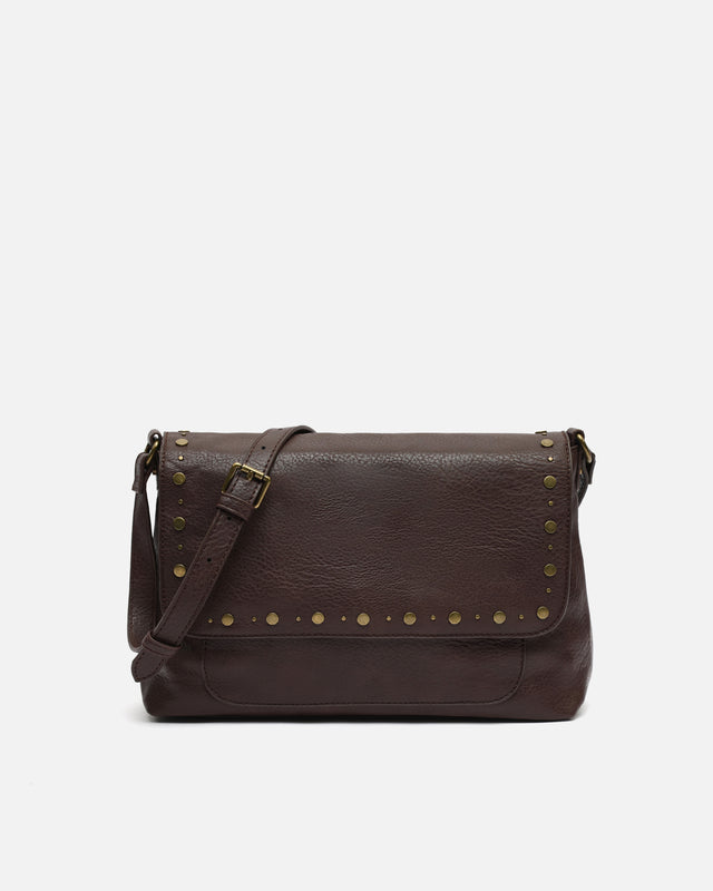 Jacumy sac à bandoulière avec détails métalliques 