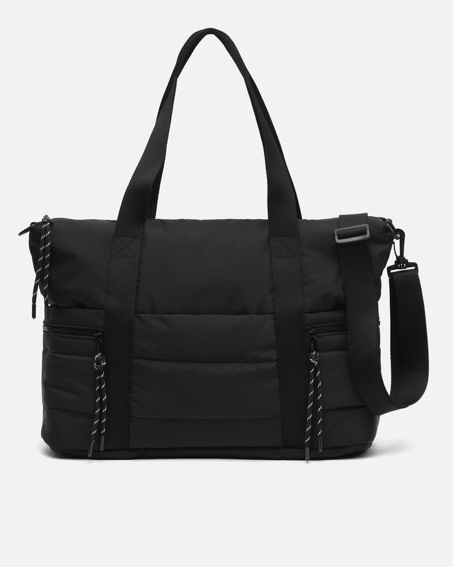 Kosuke gewatteerde weekendtas met afneembare schouderriem