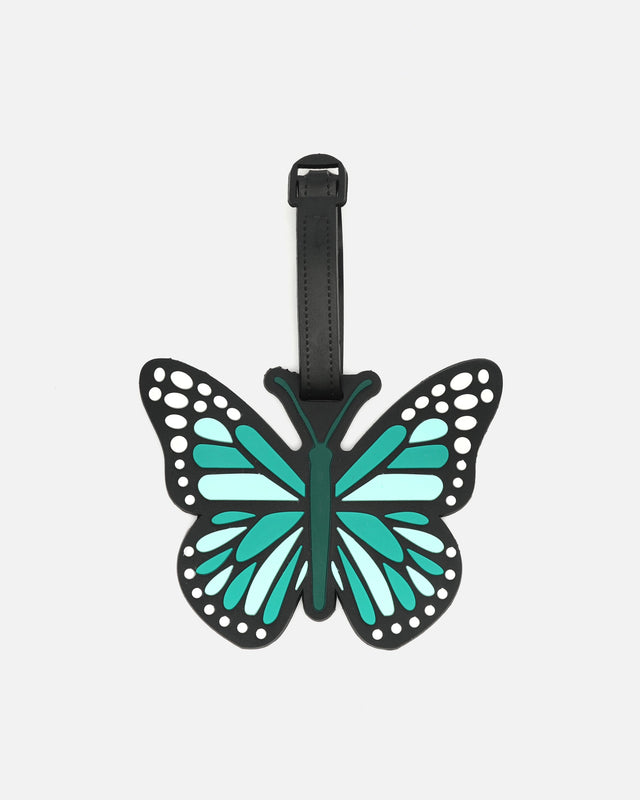 Mariposa bagage-identificatie in de vorm van een vlinder