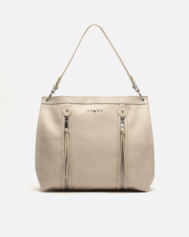 Zabali bolso de hombro grande con detalles metálicos