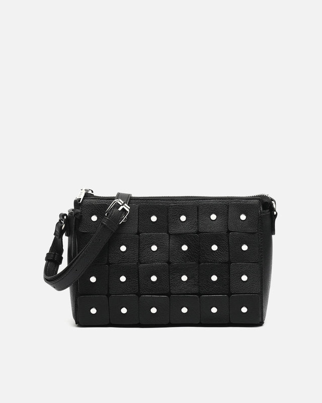 Escueri Umhängetasche mit Metallverzierungen 