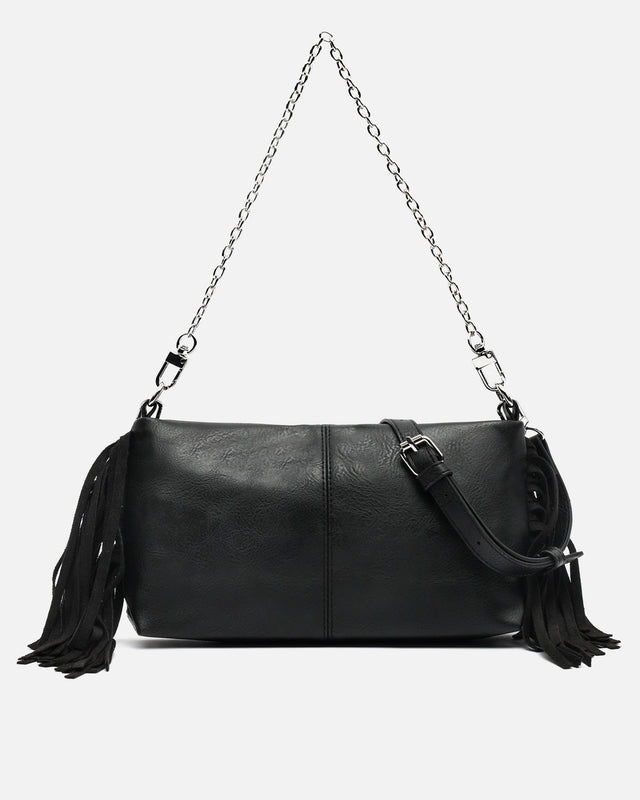 Flecho-1 kleine feesttas met franjes 