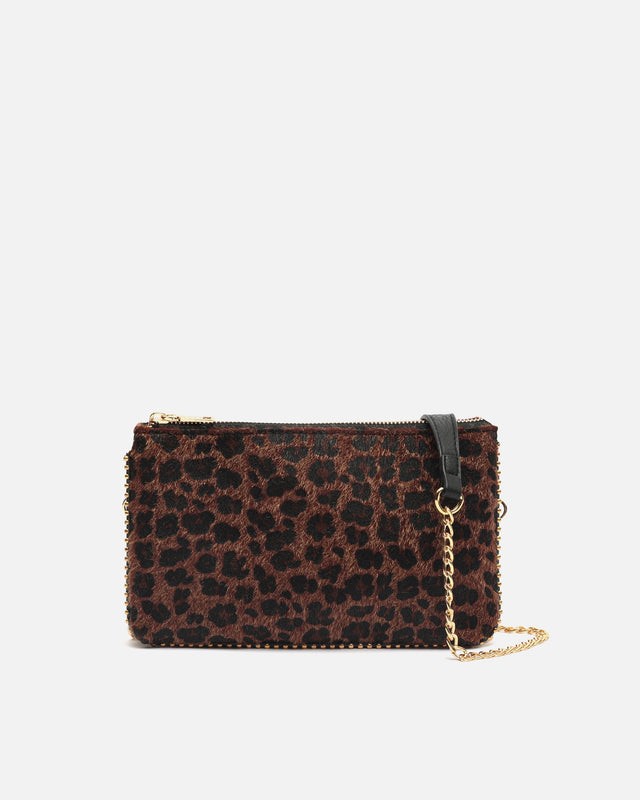 Leopardina bolso de fiesta pequeño animal print