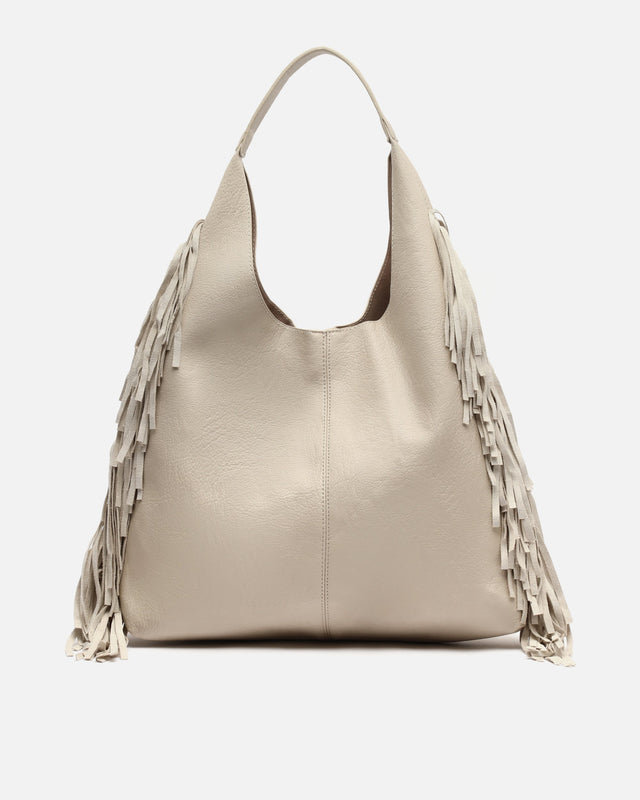 Frinpo-1 bolso hobo con neceser extraíble y detalle fleco