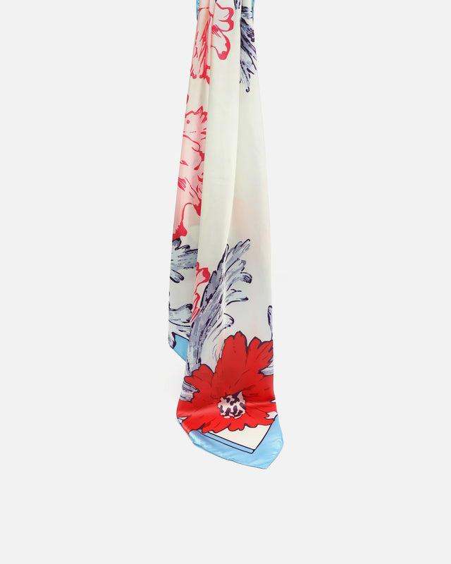 Lenço estampado Destello