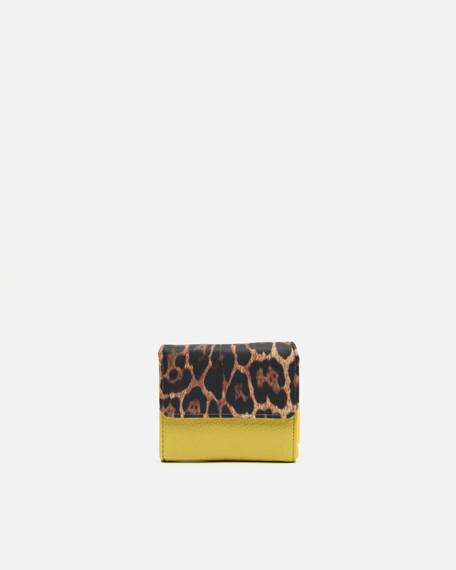 Diver petit porte-monnaie imprimé animal print 