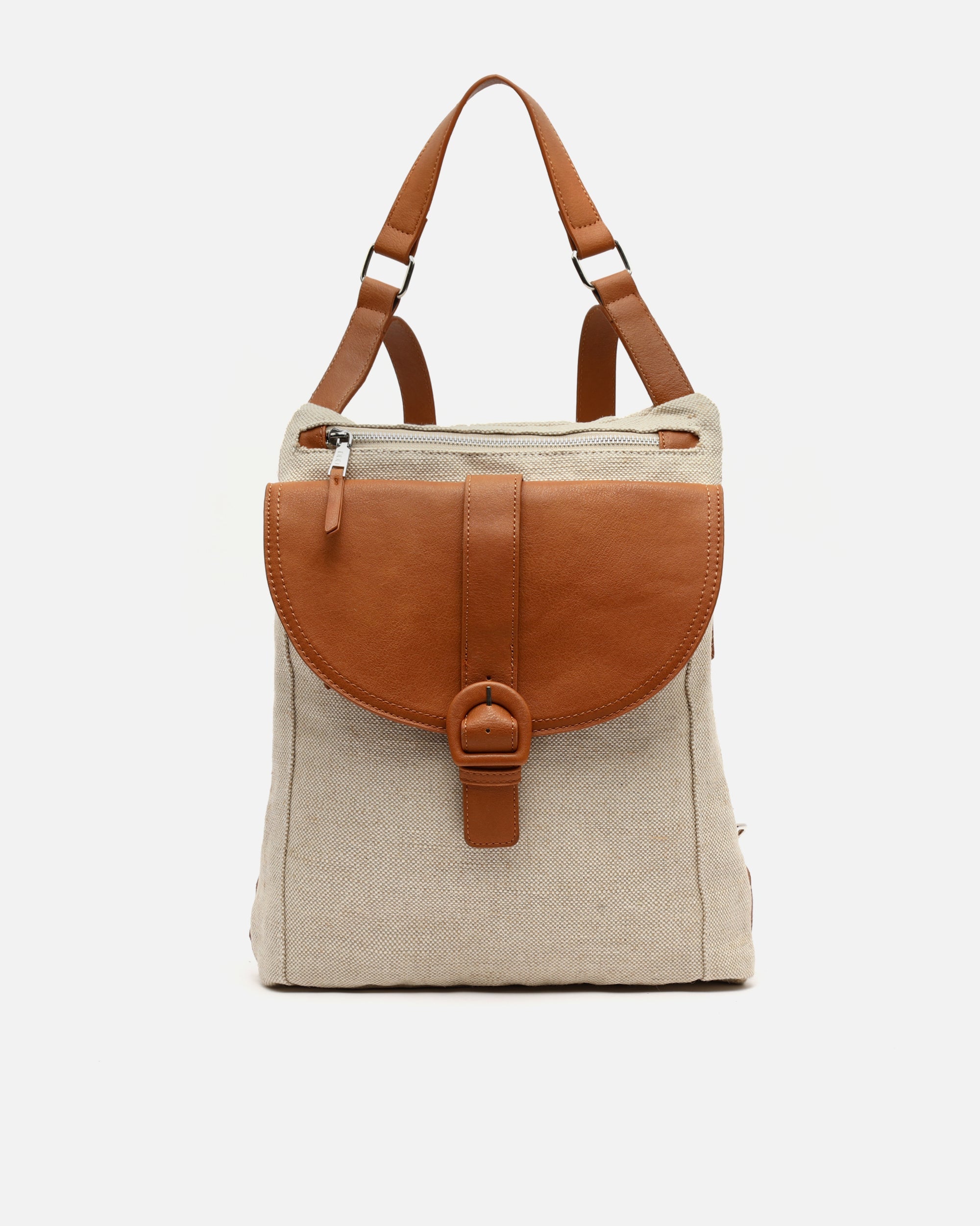 Anti Raffia Alanu anti-theft raffia-effect backpack – Misako